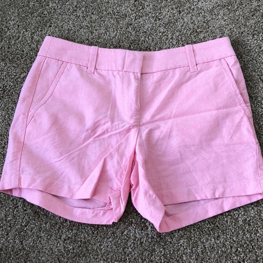 JCrew light pink shorts